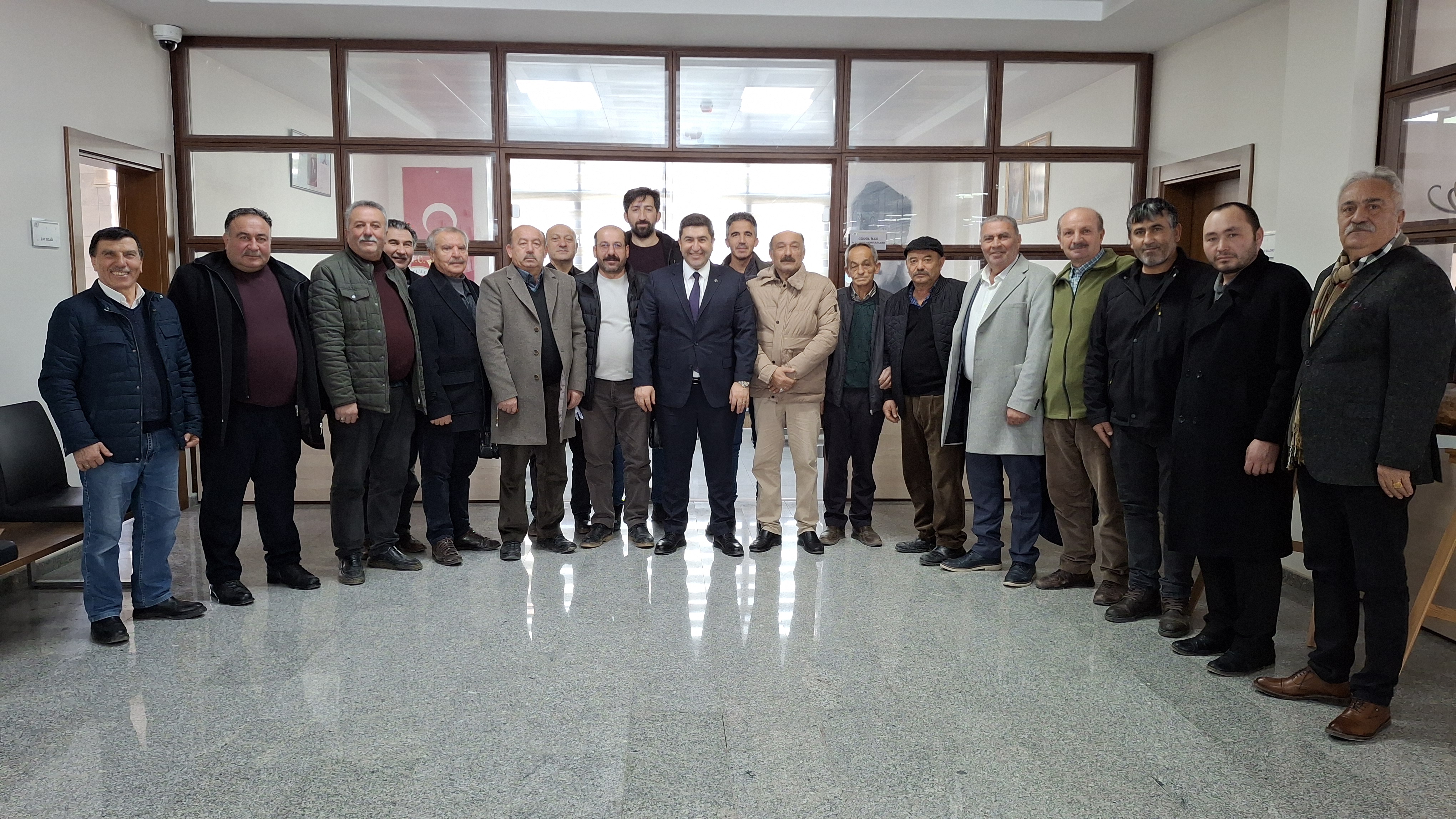 Güdül Belediye Başkanı Mehmet Doğanay’dan muhtarlara ziyaret