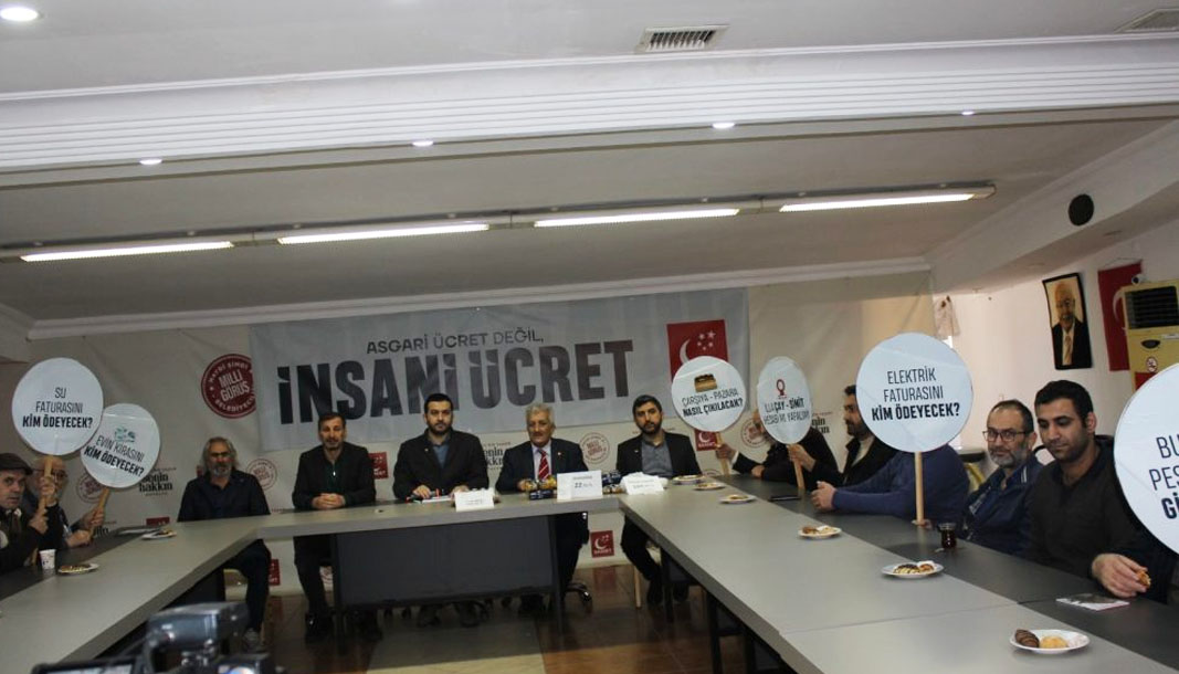 Saadet Partili Abdulkadir Kayabaş: “Asgari ücret değil, insani ücret talep ediyoruz”