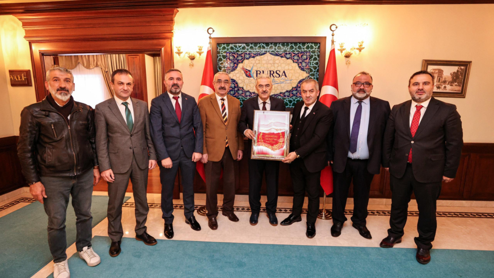 BURKAP'tan Bursa Valisi Erol Ayyıldız'a ziyaret