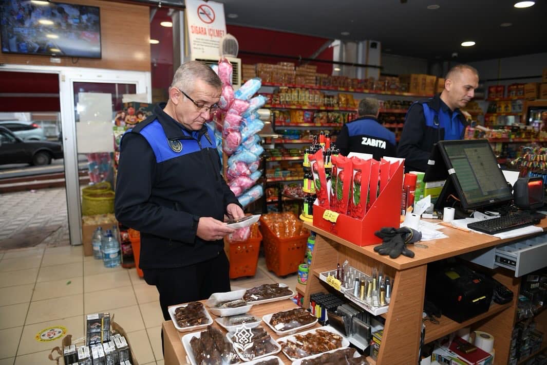 Zabıta Müdürlüğü ekipleri 2 gündür denetimde
