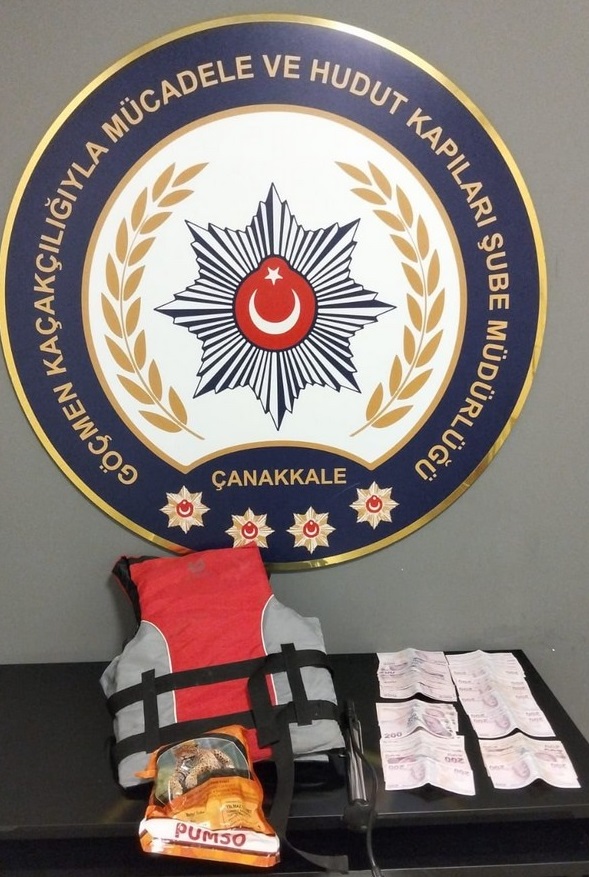 Çanakkale’de 2 organizatör 6 düzensiz göçmen yakalandı