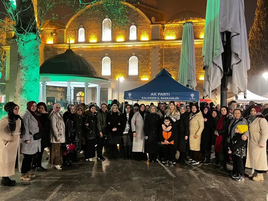 Balıkesir AK Parti’den 20 ilçede kandil programı