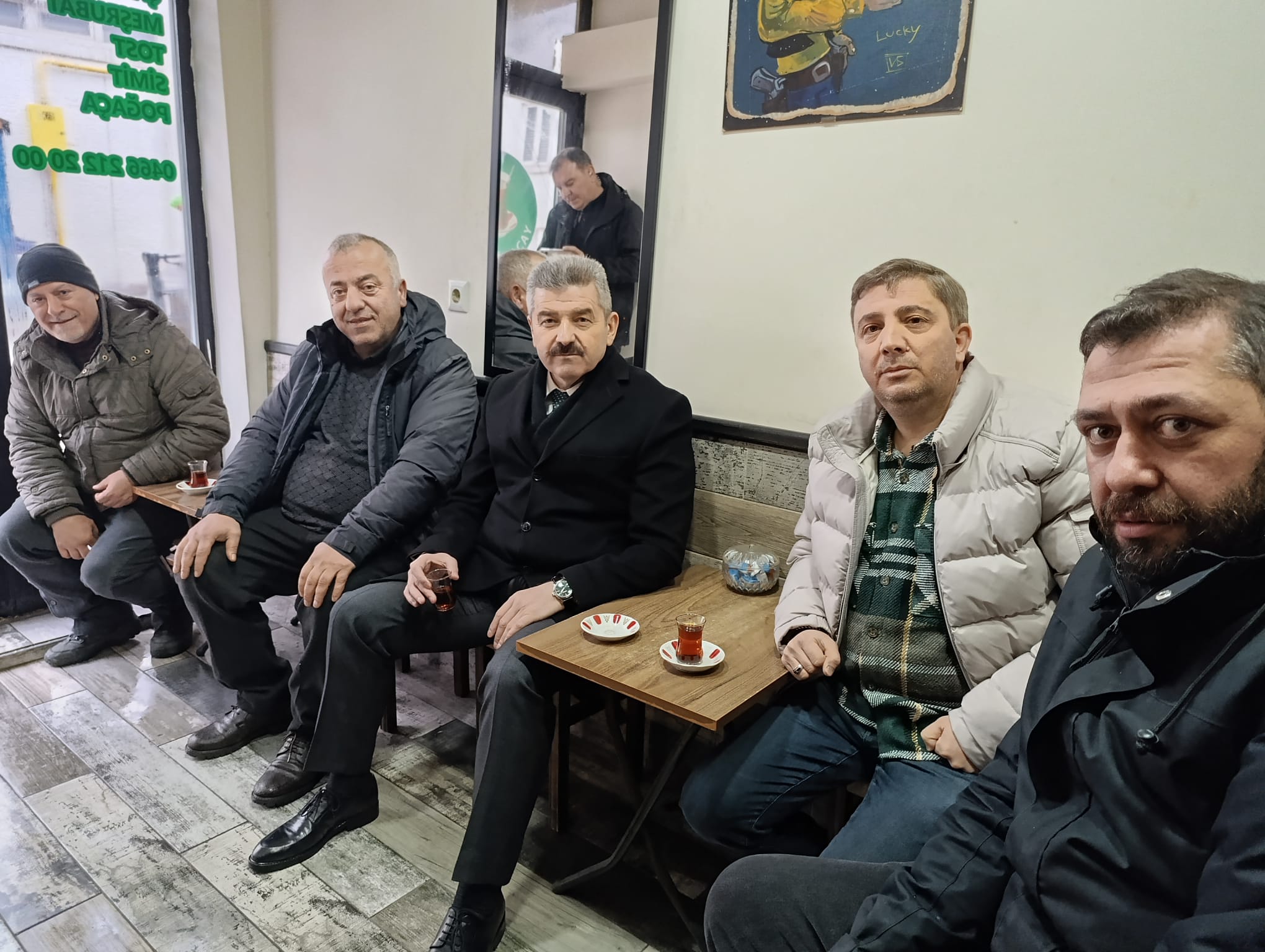 Artvin Valisi Ergün taksici esnafını ziyaret etti