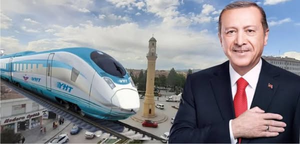 Erdoğan: Kırıkkale-Çorum-Samsun hızlı tren projesi olacak