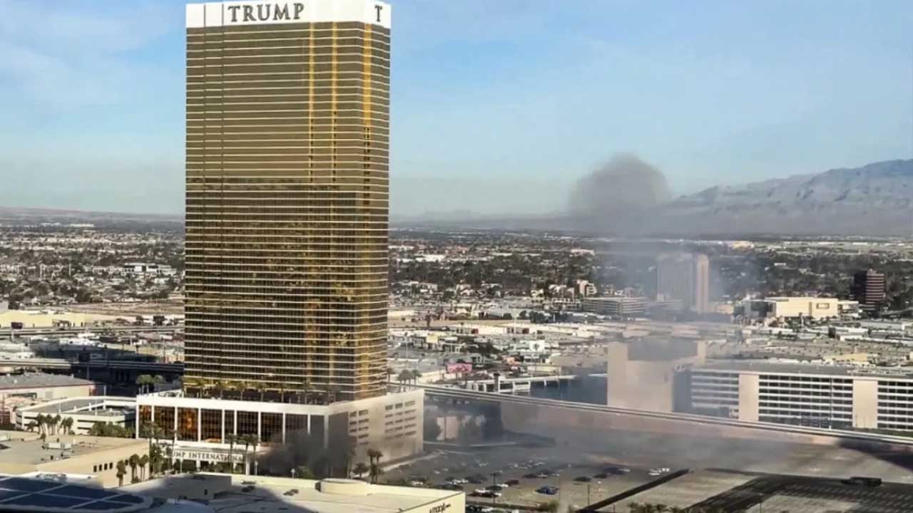 Las Vegas'ta Trump oteli önünde patlama: 1 ölü, 7 yaralı