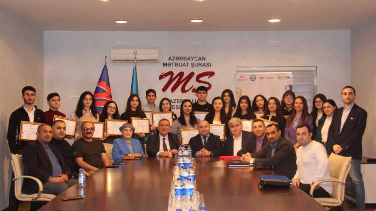 Azerbaycan’da Fotoğraf Gazeteciliği Eğitim Programı tamamlandı