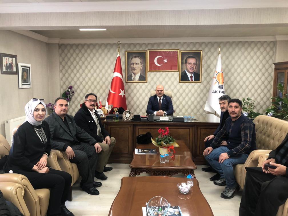 Büyük Birlik Partisi Kars il teşkilatından Ak Parti'ye ziyaret