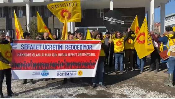KESK: "Artık yeter! Emekçisi, emeklisi geçinemiyoruz!"