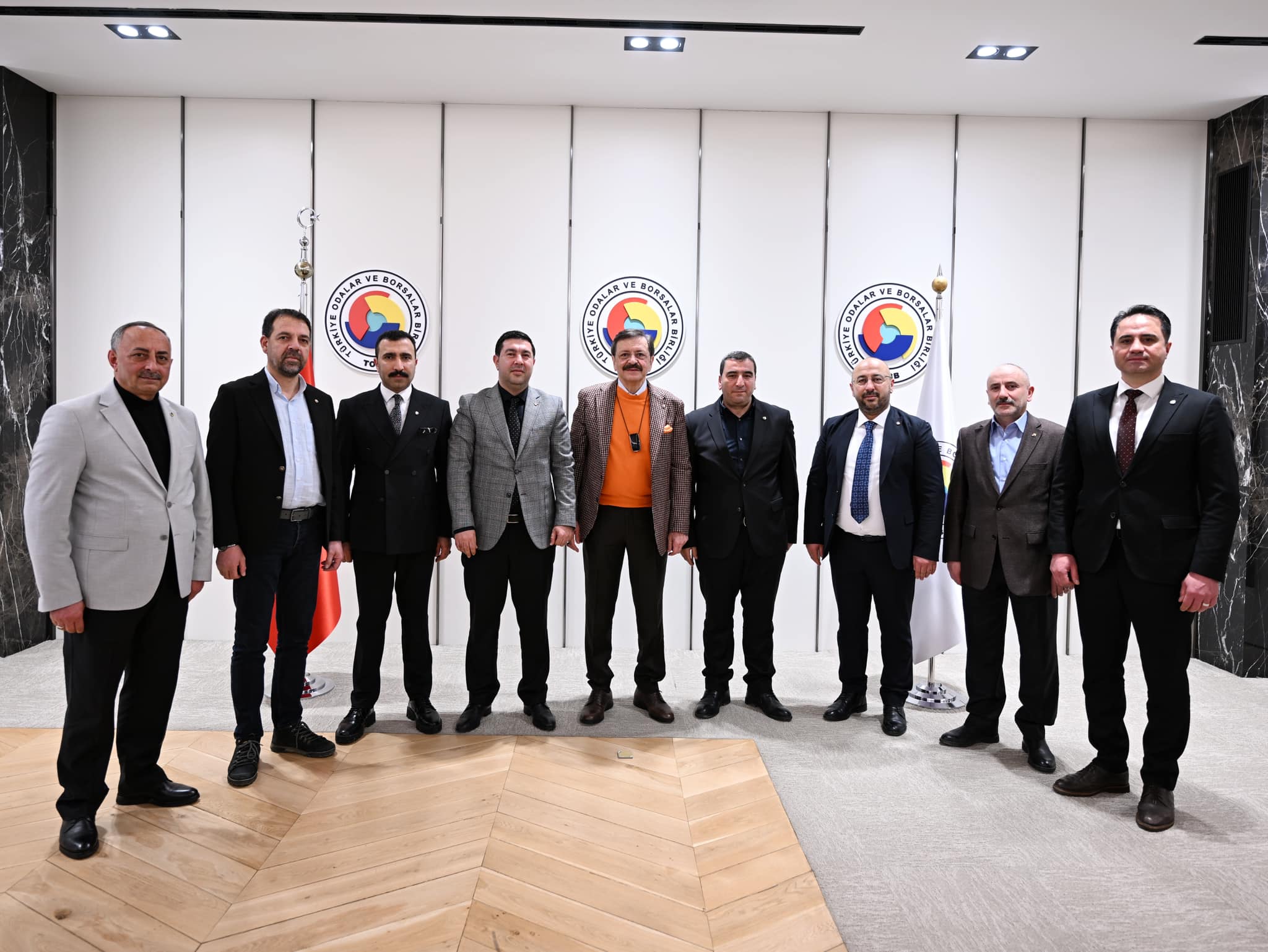 Kars Ticaret ve Sanayi Odası’nın TOBB ziyareti