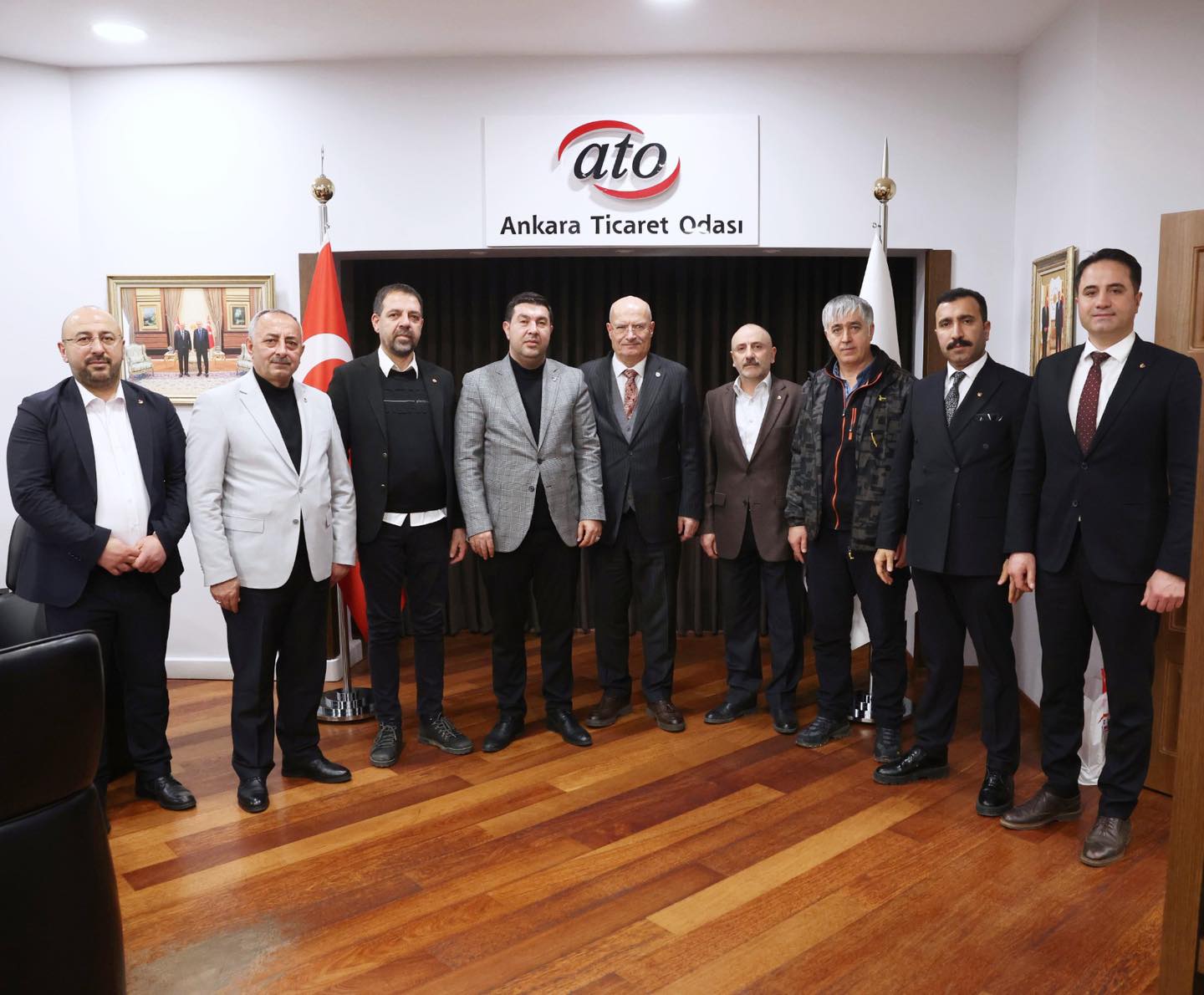 Kars Ticaret ve Sanayi Odası'ndan Ankara Ticaret Odası'na ziyaret