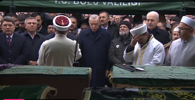 Erdoğan, Gültekin ailesinin cenaze törenine katıldı