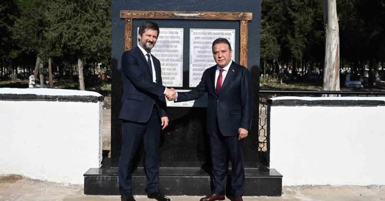 Eski Macarköy olarak bilinen Serik Gebiz’de Macar Dostluk Anıtı açıldı