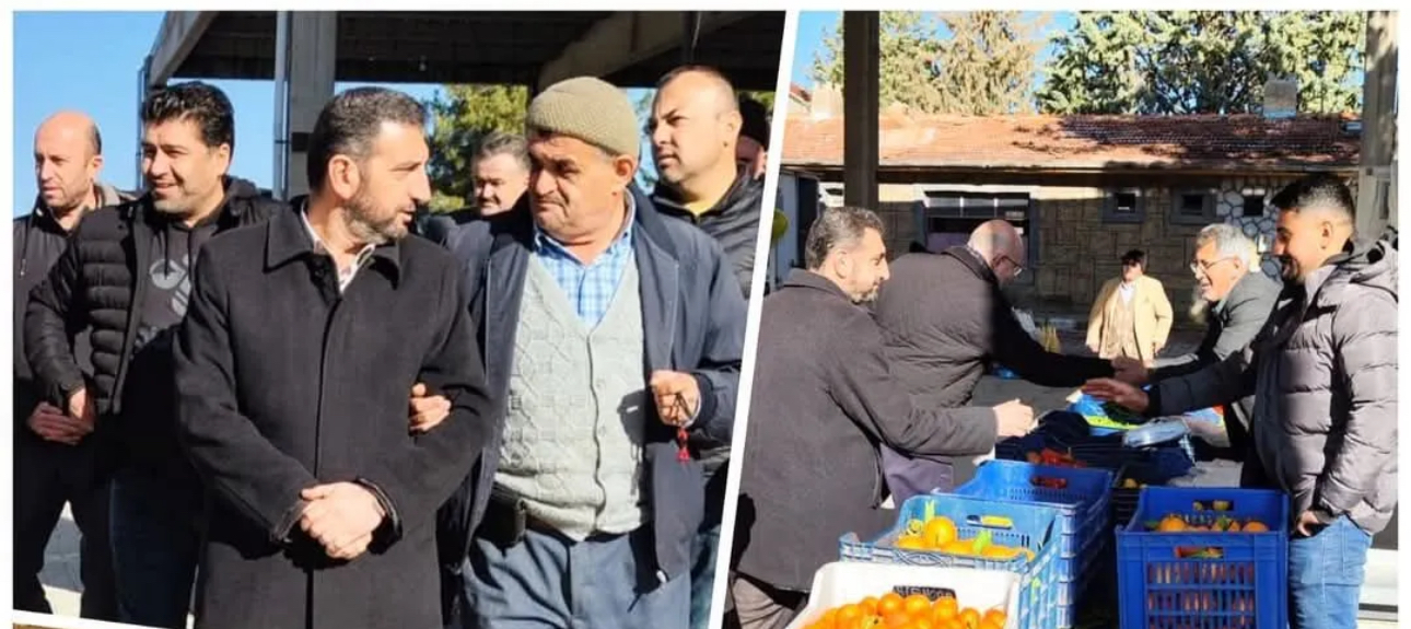 AK Parti ve yerel yöneticilerden Kozluca’ya tam destek
