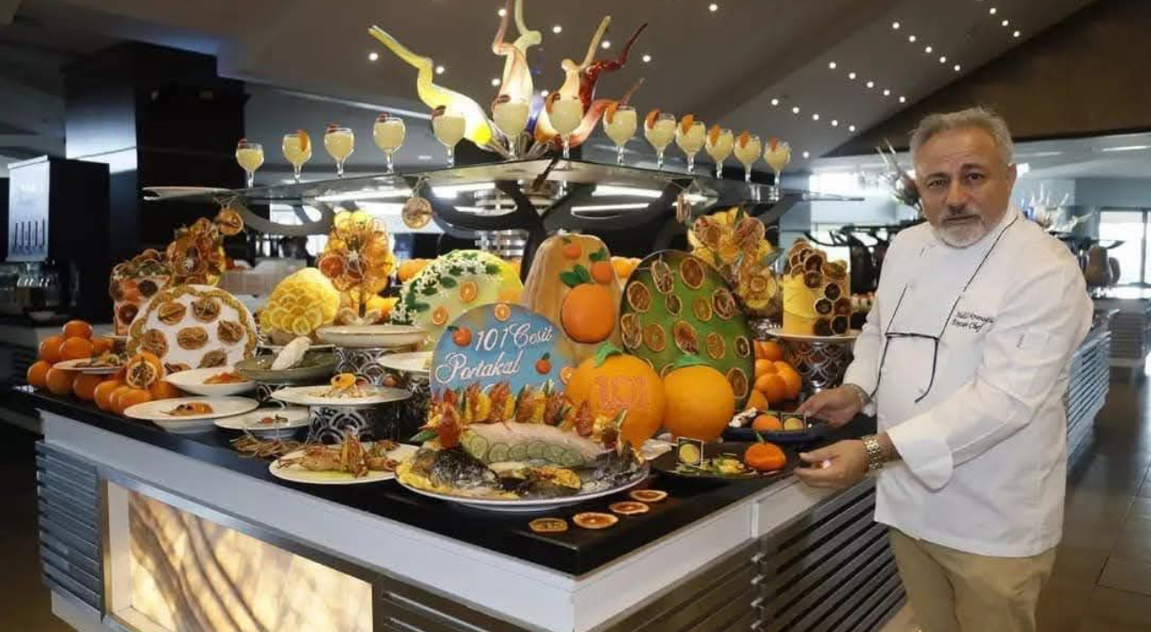 Finike'de 101 farklı yemekle portakal lezzetleri tanıtıldı