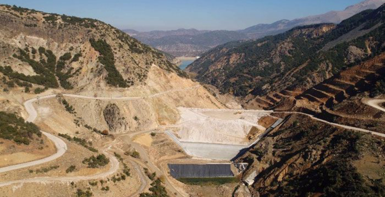 Darıderesi 2 Göletinde su tutmaya haziran ayında başlanacak