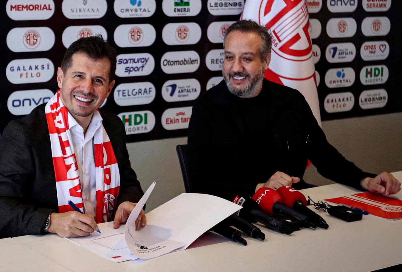 Antalyaspor‘da Emre Belözoğlu dönemi resmen başladı