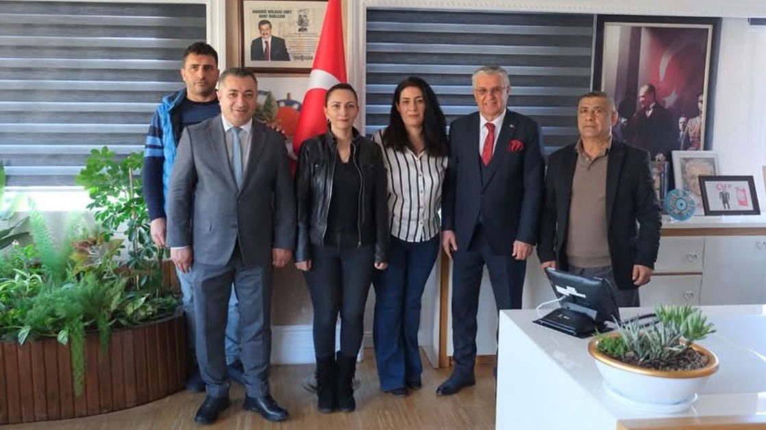 Kemer Alevi Kültür Derneği’nden Başkan Topaloğlu’na ziyaret