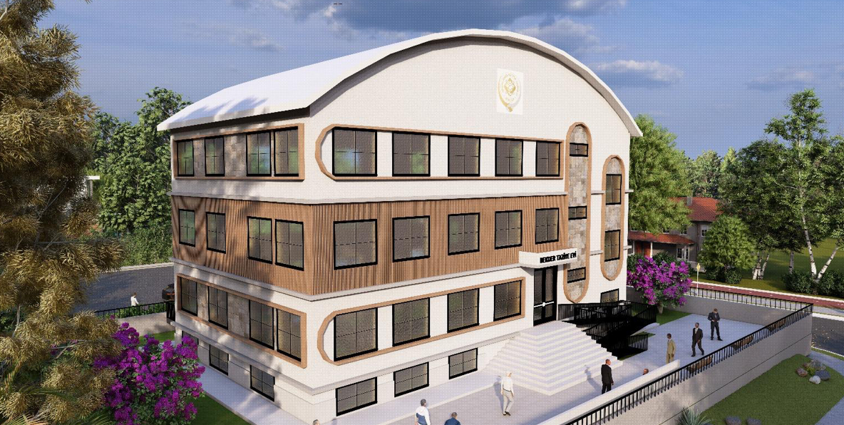 Isparta'da ilk taziye evi yapımı hızla devam ediyor