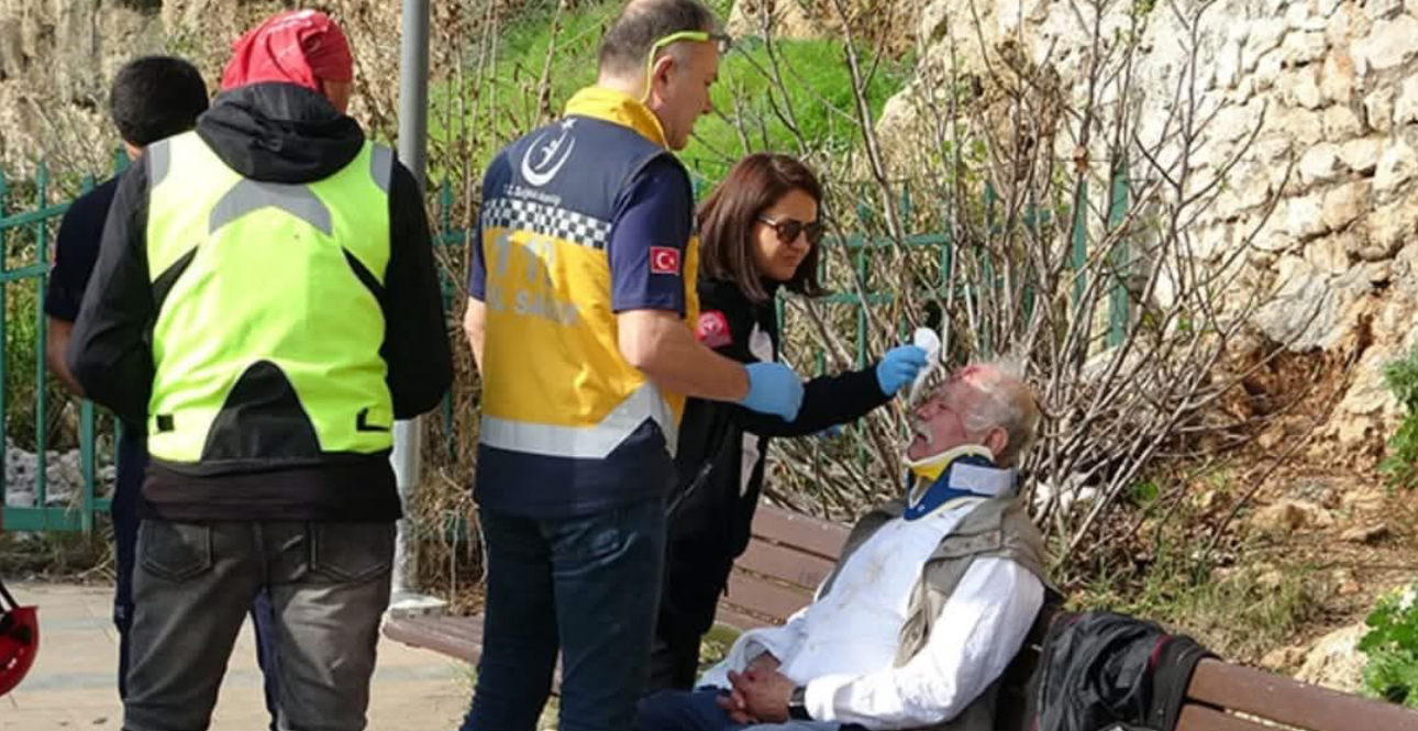 Antalya’da alkollü sürücü: Sen de her şeye karışıyorsun!