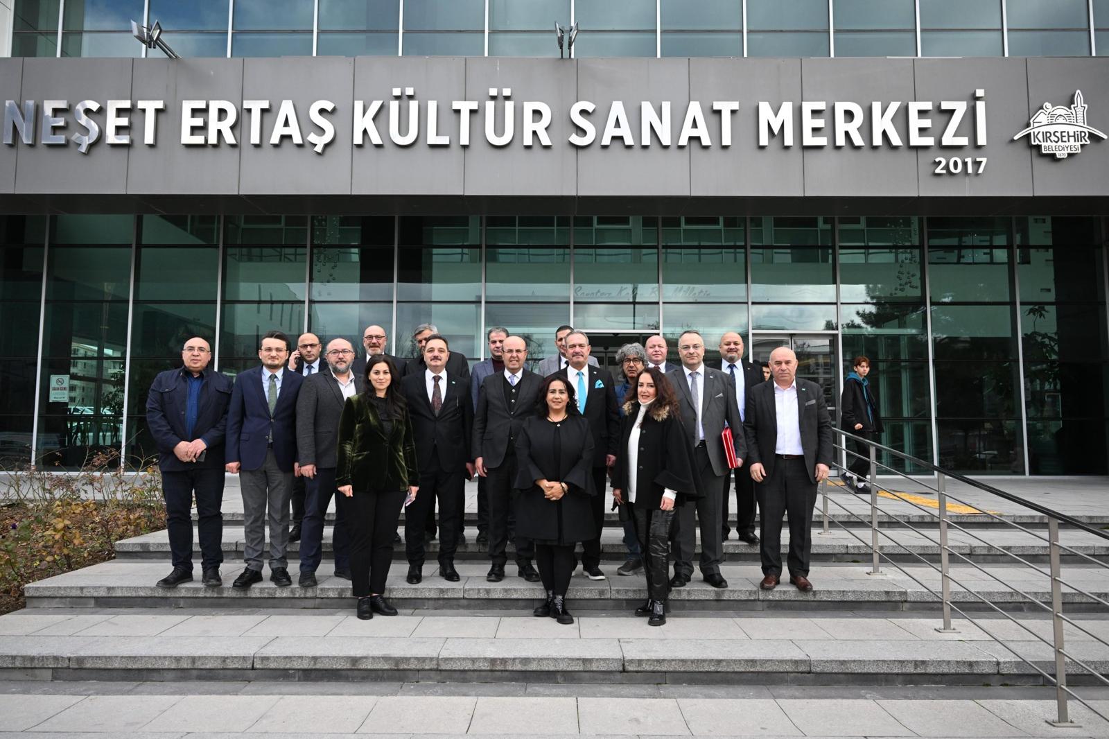 Kırşehir Belediye Başkanı Ekicioğlu TİMBİR ve BHA’yı ağırladı
