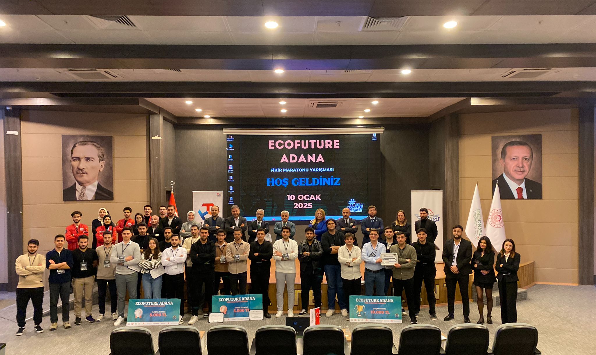 Adana'da genç girişimcilere EcoFuture Fikir Maratonu