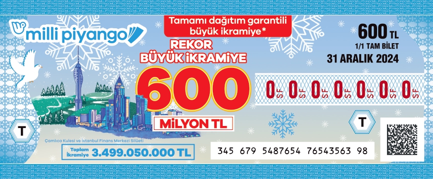 Milli Piyango sonuçları açıklandı! İşte şanslı numaralar