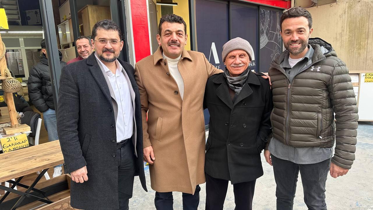 Milletvekili Avcı, Kozlu’da esnaf ve vatandaşları ziyaret etti