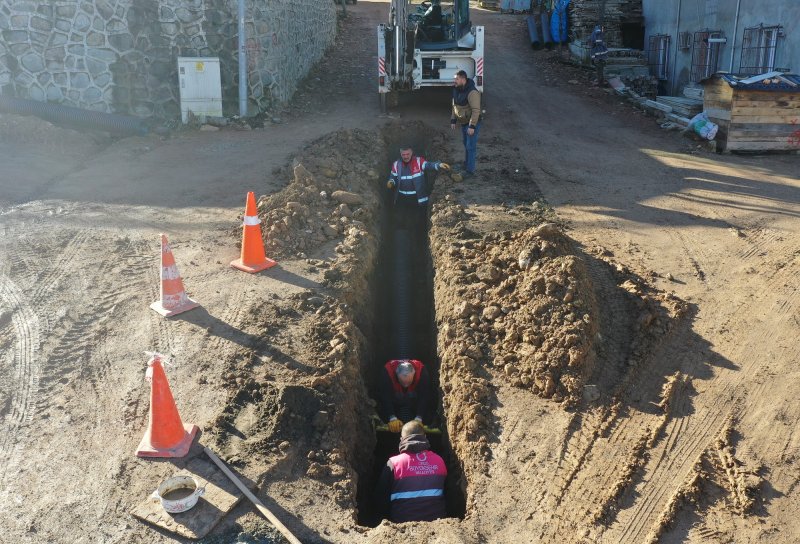 Fatsa’ya 40 bin metre yağmur suyu hattı