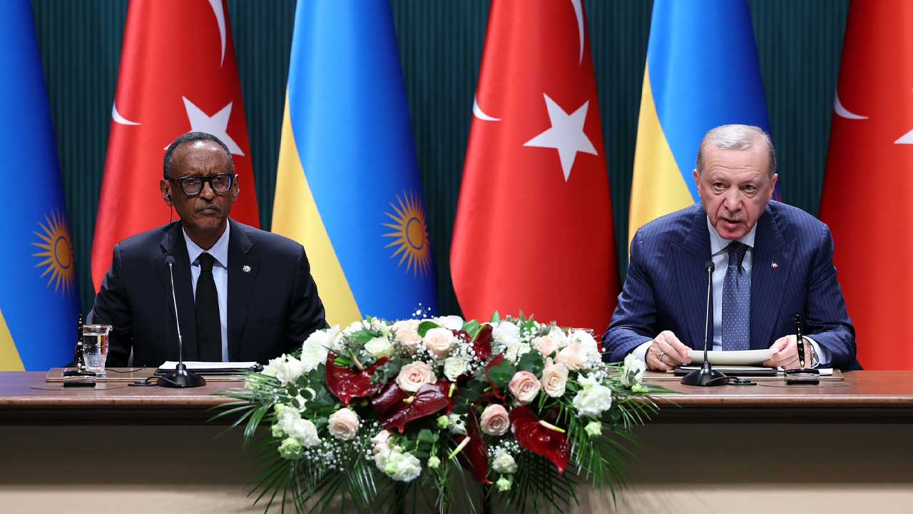 Cumhurbaşkanı Erdoğan duyurdu: Ruanda ile iş birliği güçleniyor