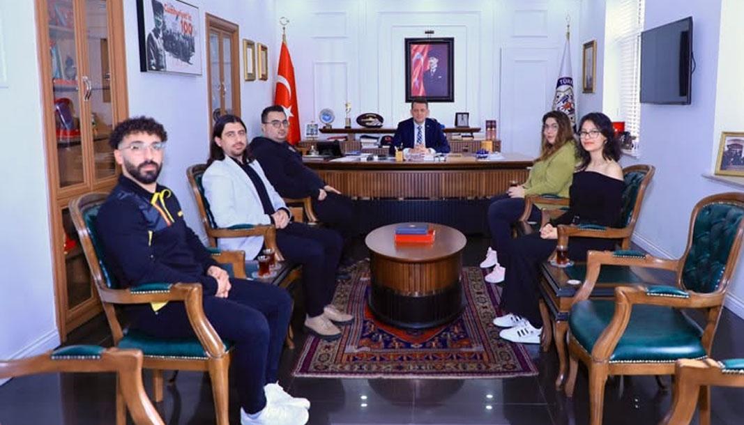 Akdeniz Gençlik Derneği'nden Kaymakam Ürkmezer’e ziyaret