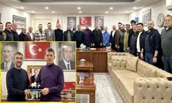 Ak Parti Erzurum'dan Başkan Çetin'e ziyaret