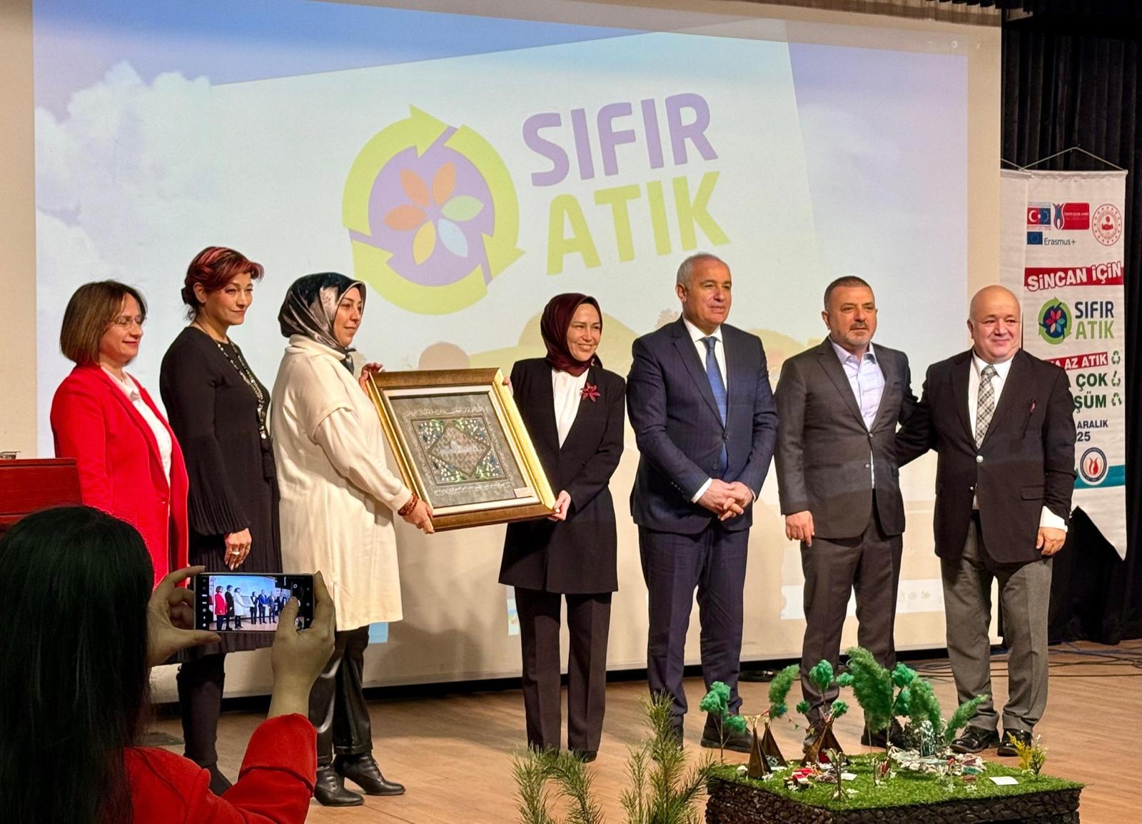 Sincan’da atıktan sanata dönüşüm projesi!