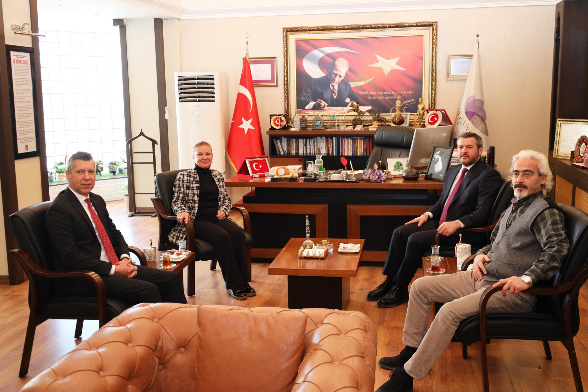 Başkan Özkan Çetinkaya'dan Safranbolu Belediye Başkanı Elif Köse'ye Ziyaret
