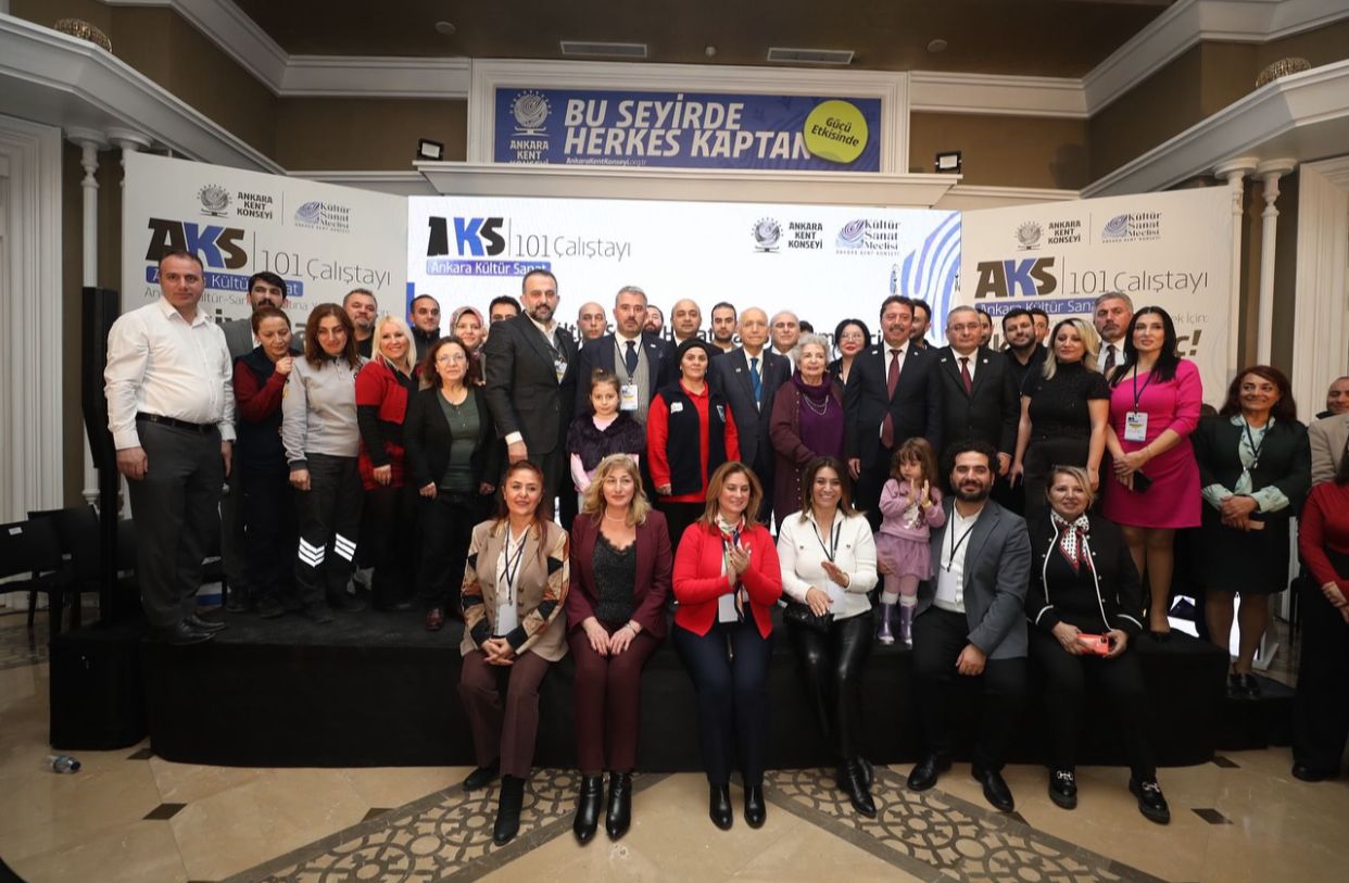 AKS:101 Çalıştayı'nda ilçe belediye başkanları Ankara'nın kültür sanat faaliyetlerini konuştu