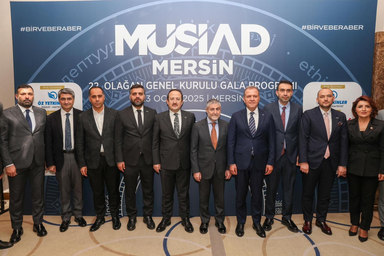 MÜSİAD Mersin Şubesi 22. Olağan Genel Kurulu gerçekleştirildi