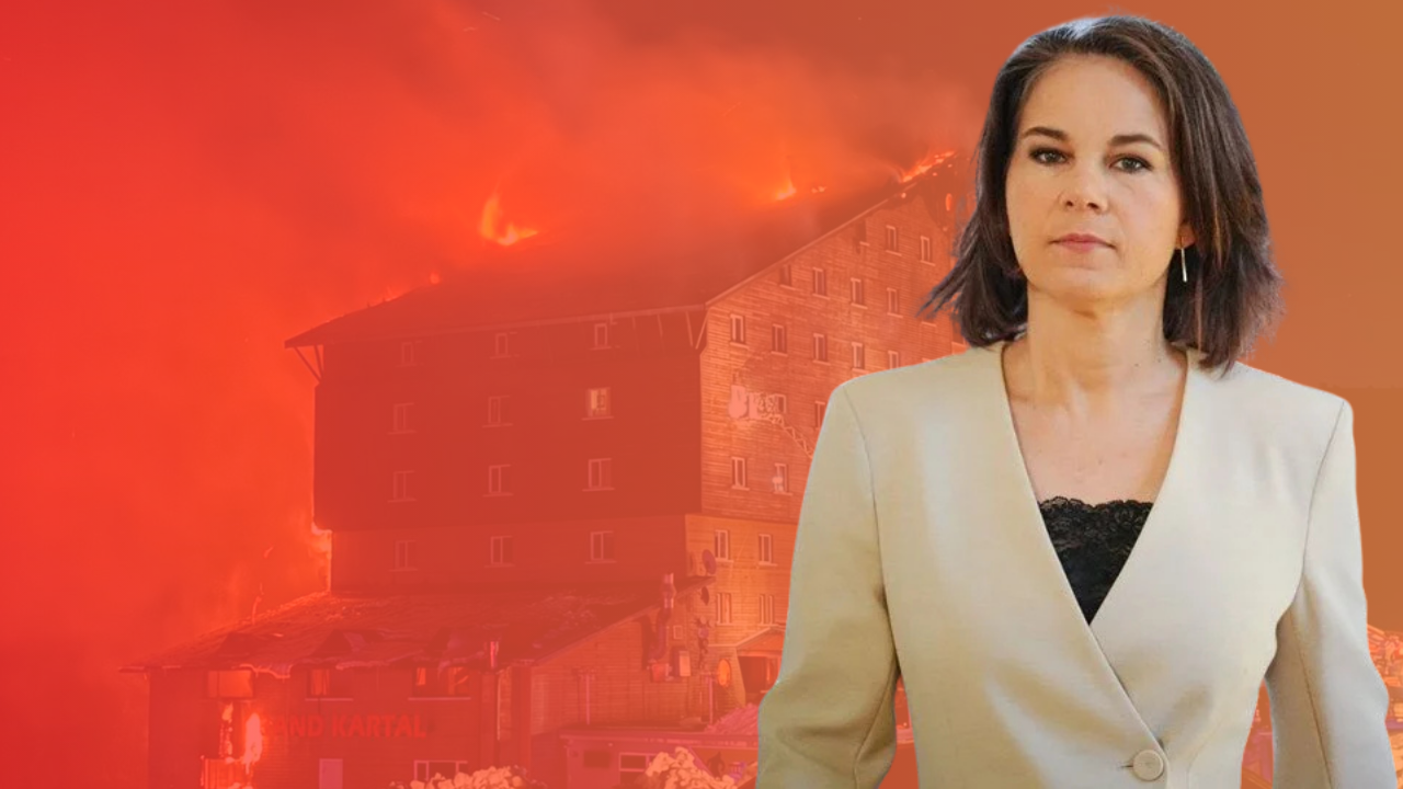Almanya Dışişleri Bakanı Baerbock’tan Kartalkaya’daki yangın için taziye mesajı