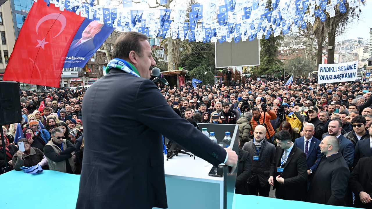 Anahtar Parti lideri Yavuz Ağıralioğlu Rize'de konuştu: İmralı'nın metnini dehşetle izledim