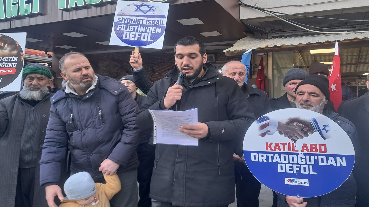 AGD Gümüşhane'den Gazze'ye Destek, Trump’a Tepki!