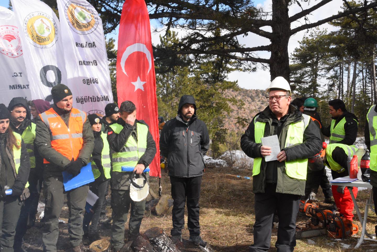 Orman İşletme Müdürlüğü yaylasında üretim süreçleri anlatıldı