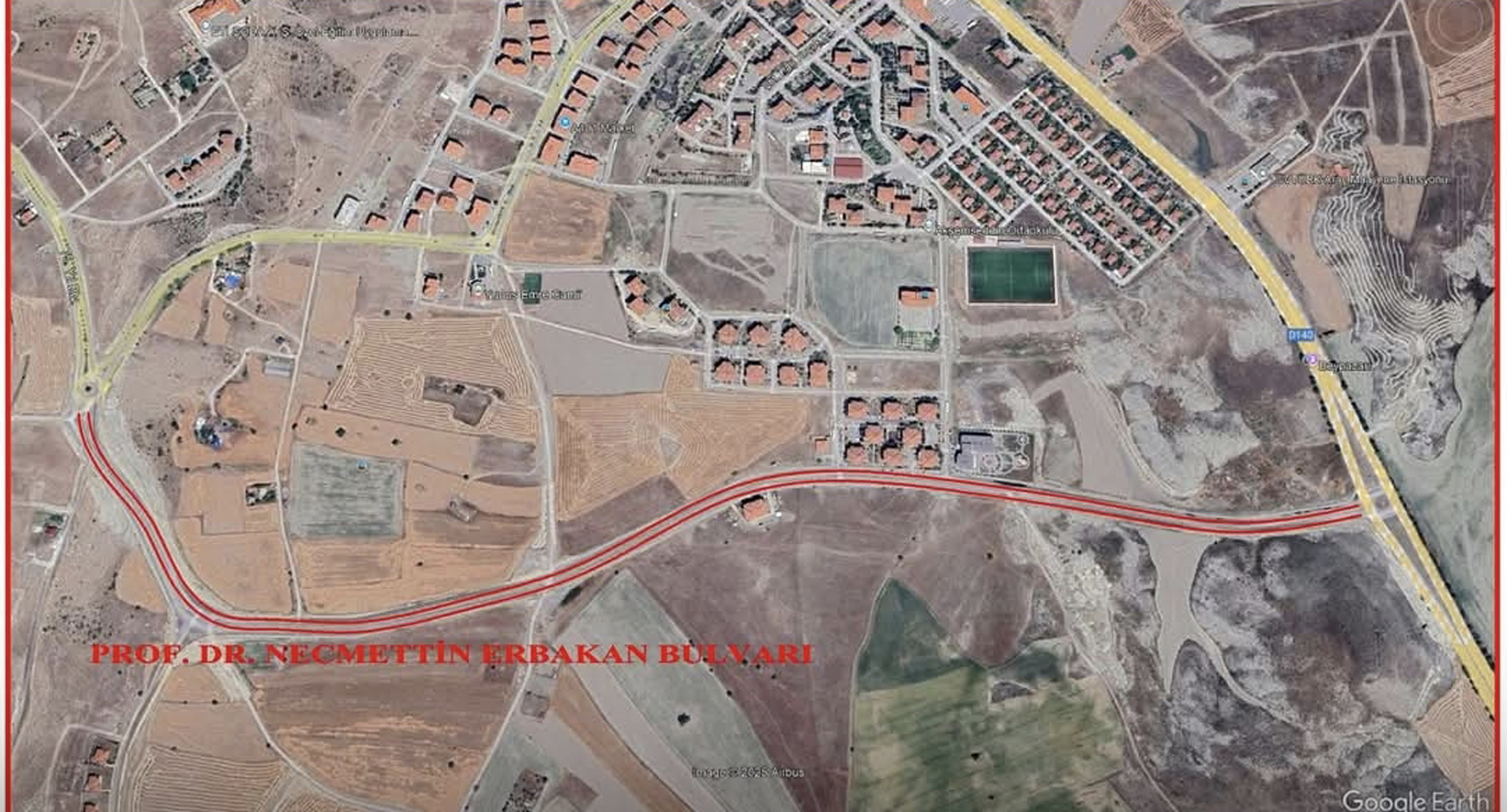 Beypazarı'nda Prof. Dr. Necmettin Erbakan’ın isimi bir bulvara verildi