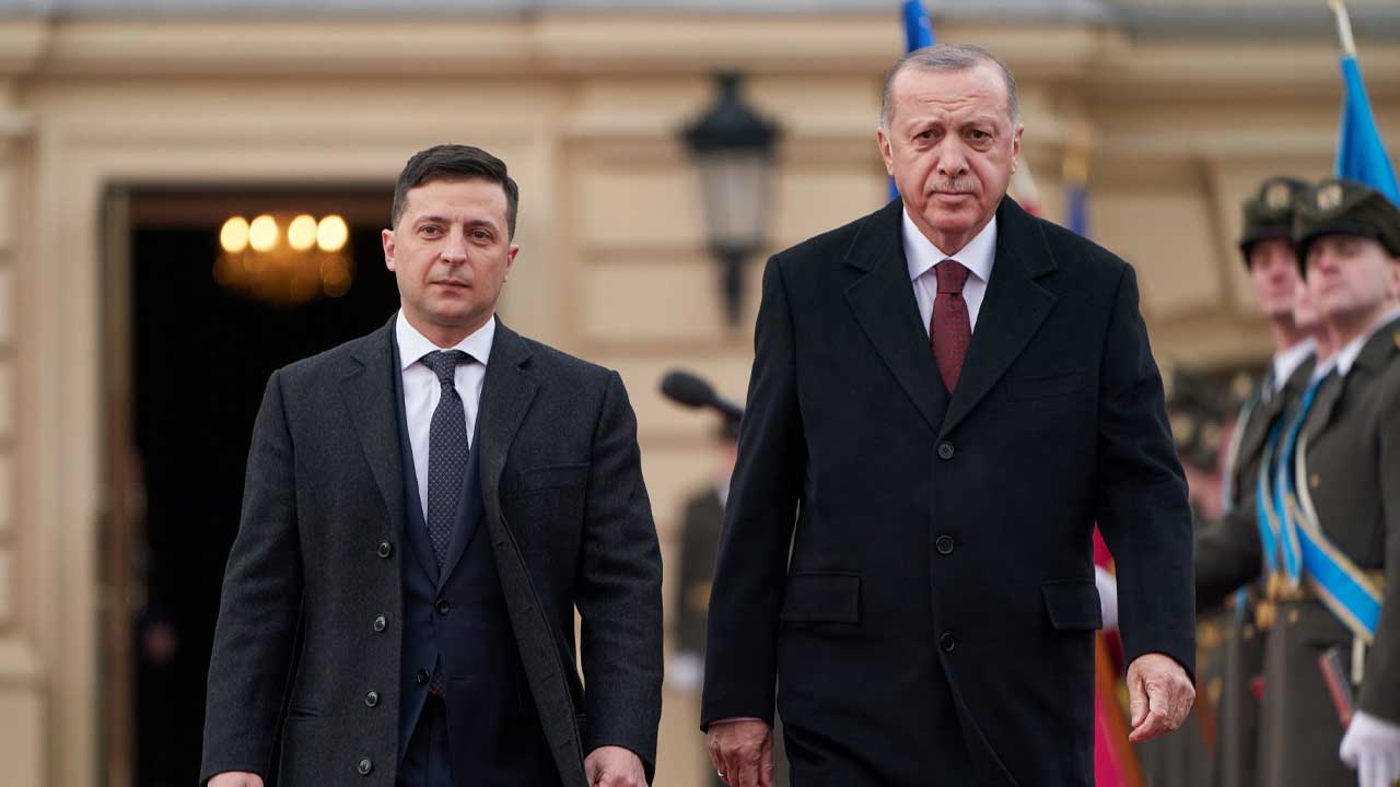 Ukrayna Devlet Başkanı Zelenskiy, Ankara'ya geldi