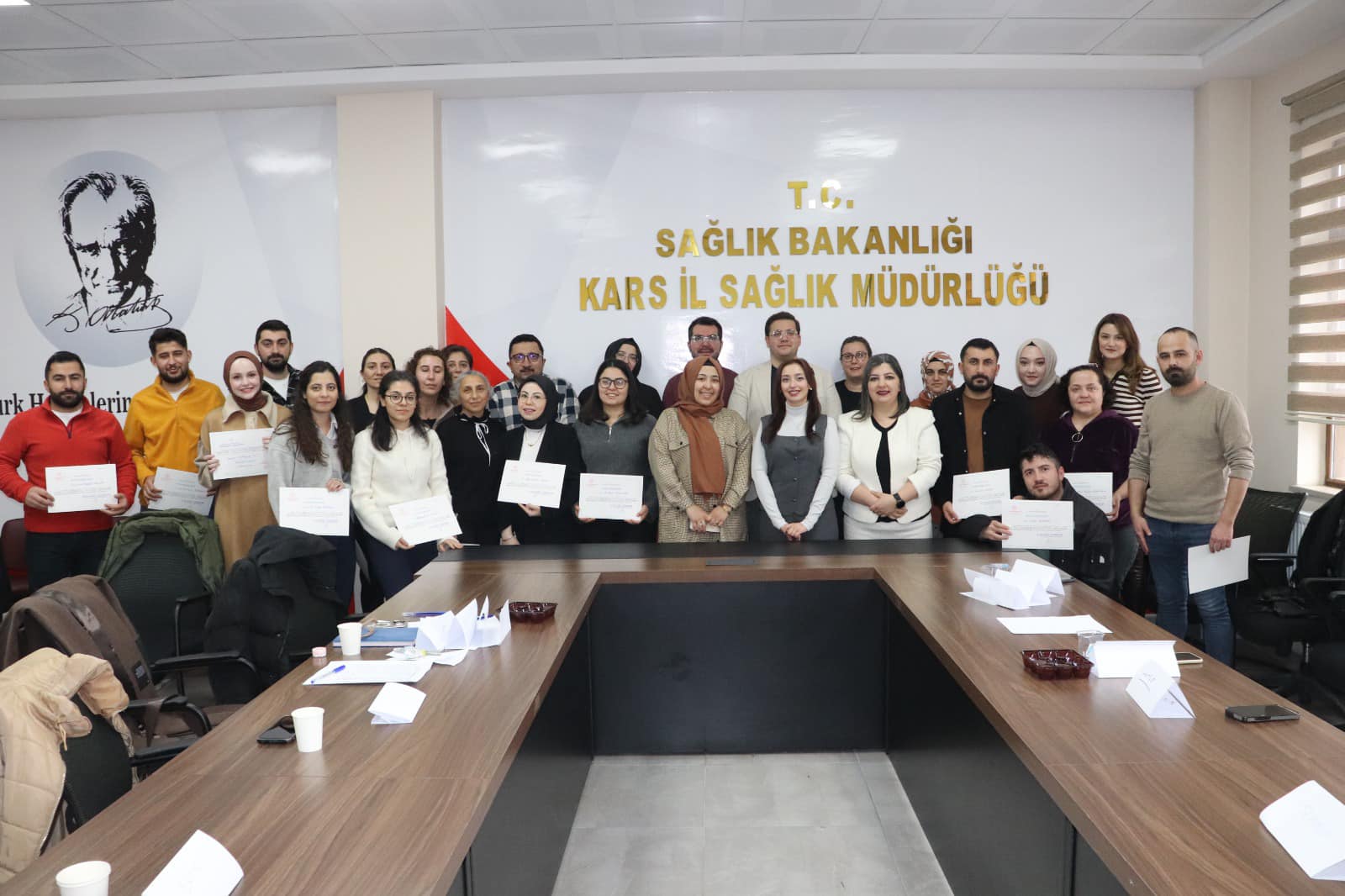 Kars'ta Birinci Basamak Sağlık Hizmetleri Temel Eğitimleri düzenlendi