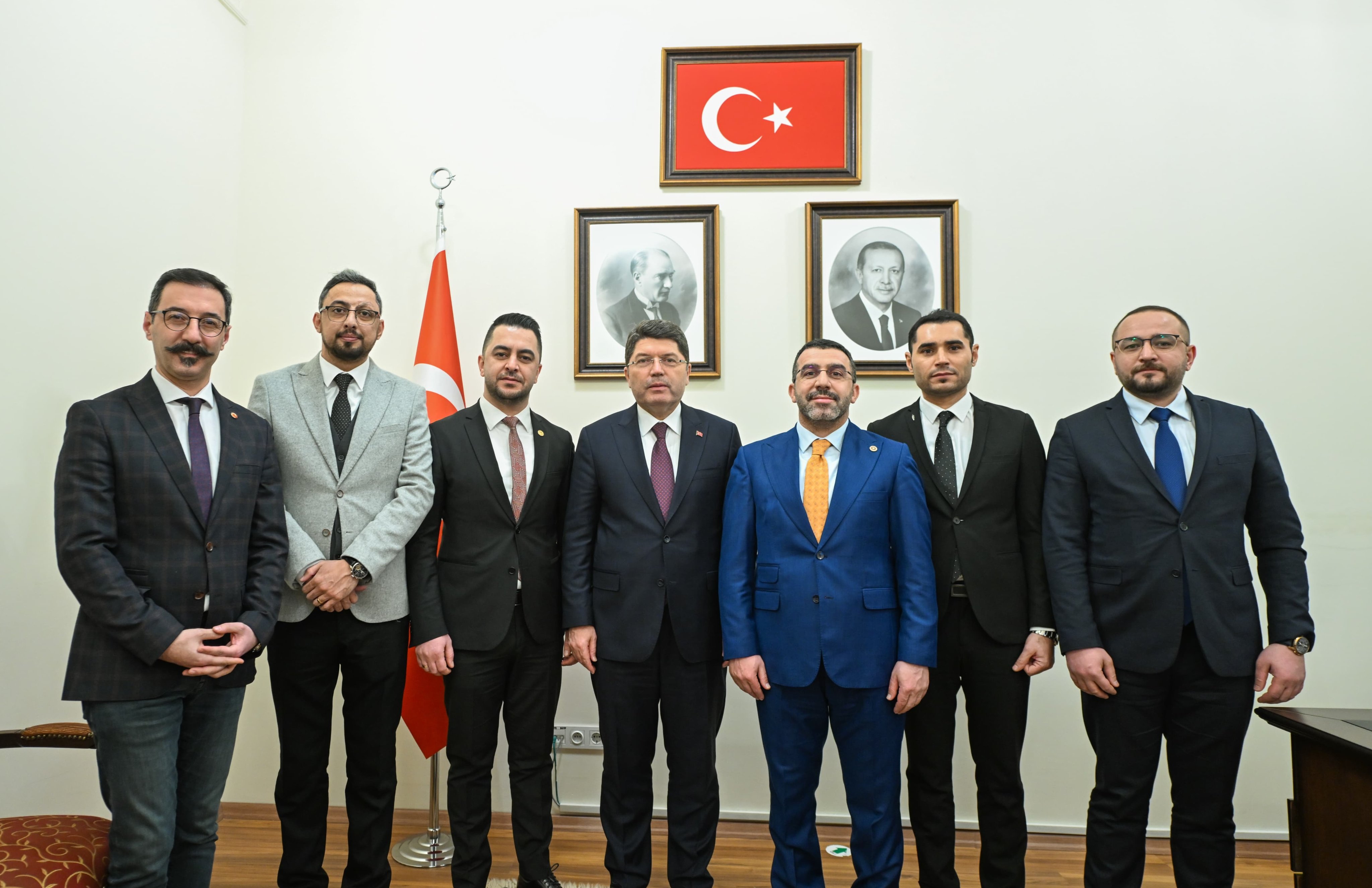 Kars Barosu Başkanı Yağcı'dan Adalet Bakanı Yılmaz Tunç’a ziyaret