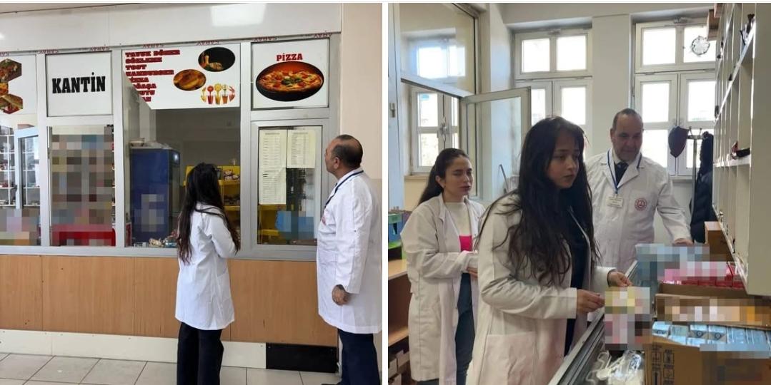 Kars'ta okul kantinlerinde hijyen denetimleri yapıldı