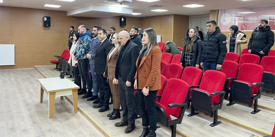 Kars'ta "Evlilik Öncesi Eğitim" programı gerçekleştirildi