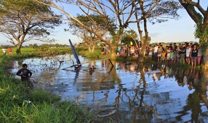 Filipinler'de helikopter kazası: Pilot hayatını kaybetti