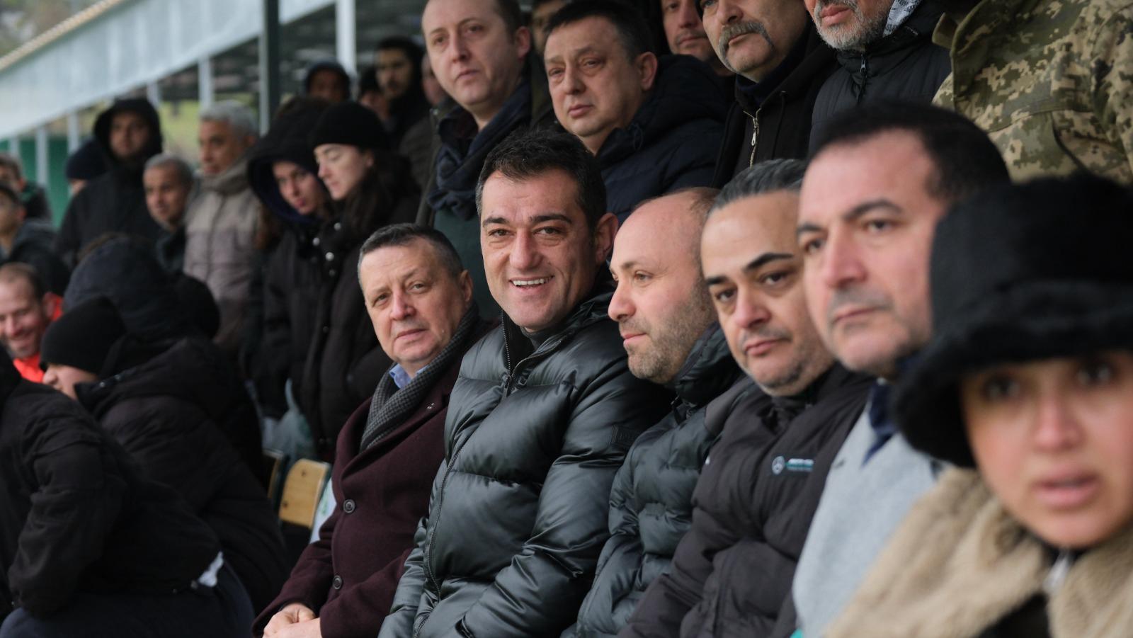 Fuat Köse Giresun Sanayispor Kadın Futbol Takımı Play-Of Maçında