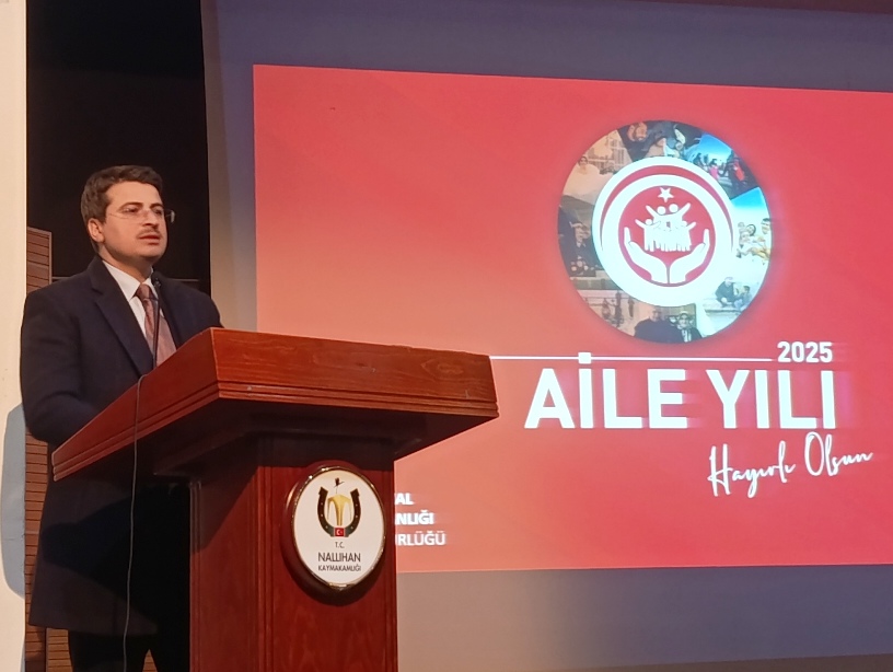 Ankara Nallıhan'da aile konulu seminer ilgi gördü