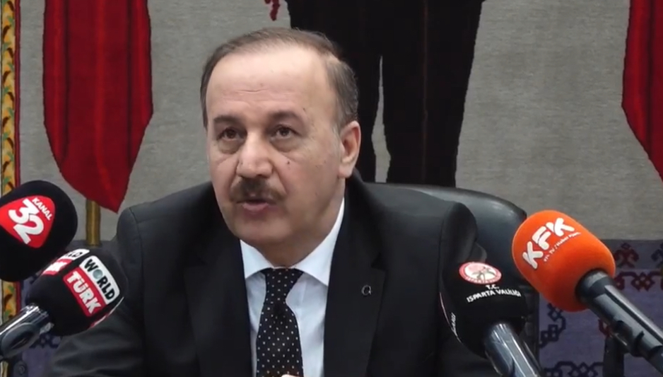 Isparta Valisi Abdullah Erin’den dolandırıcılık uyarısı