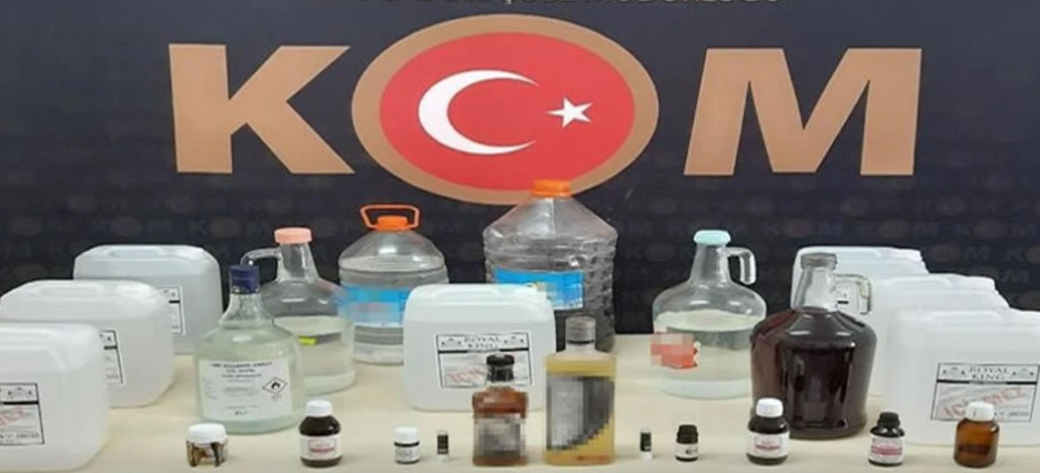 Burdur'da kaçak ve sahte alkol satan 8 şüpheliye adli işlem yapıldı